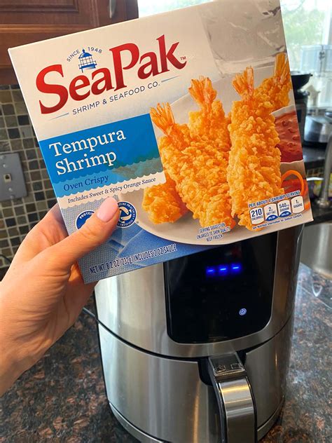 Seapak tempura shrimp air fryer It is crispy, it is delicious, plus it’s cooked in the air fryer fast