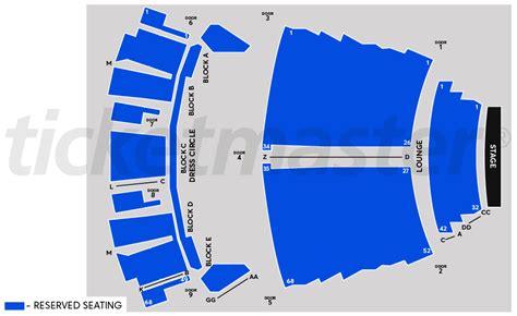 Seat number crown theatre perth seating plan  WHEELCHAIR ACCESS Wheelchair seating is available in the Theatre Lounge (Row D)