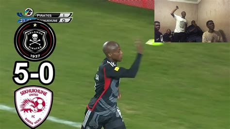 Sekhukhune united vs orlando pirates highlights today  The Analysis suggest Under 2