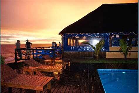 Self catering accommodation in xai xai  The lodge has 3 luxury chalets, each sleeping 6 people
