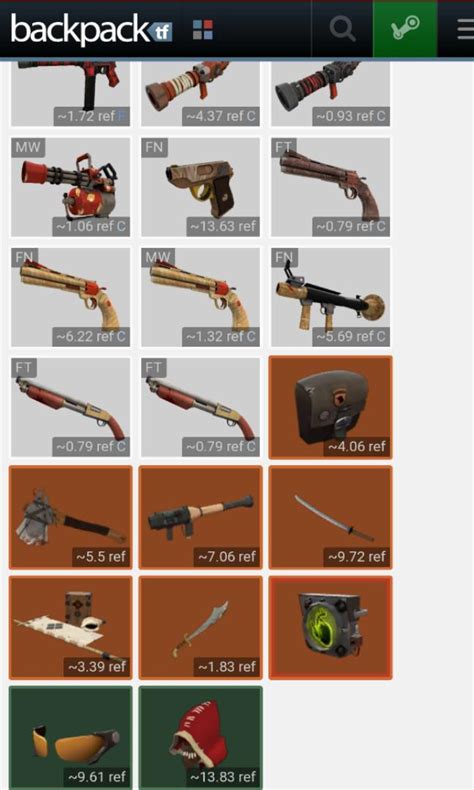 Sell tf2 backpack  15