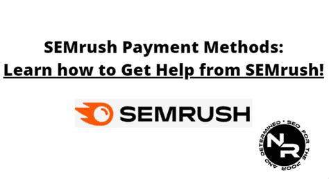 Semrush payment methods  But before we can continue on what the program can do, this section will be covered first