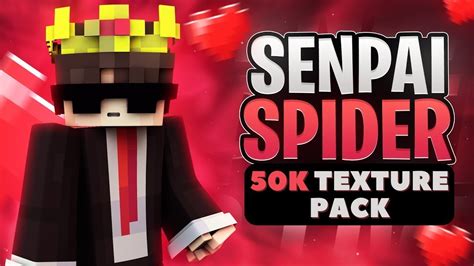 Senpai spider 50k texture pack download  View, comment, download and edit senpai spider Minecraft skins