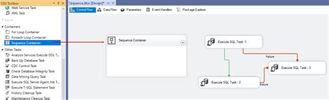 Sequence container in ssis Answers