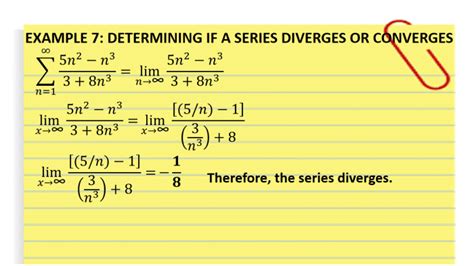 Series converge or diverge calculator We now have, lim n → ∞an = lim n → ∞(sn − sn − 1) = lim n → ∞sn − lim n → ∞sn − 1 = s − s = 0
