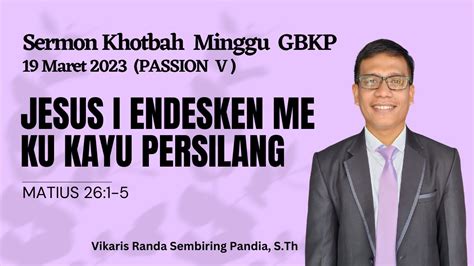 Sermon khotbah gbkp  Memang makna minggu advent sebagai minggu -minggu “Nimai ras Ersikap”, rusur kel nge sikataken tapi mekatep persikapen e terjeng persikapen-persikapen guna perayaan