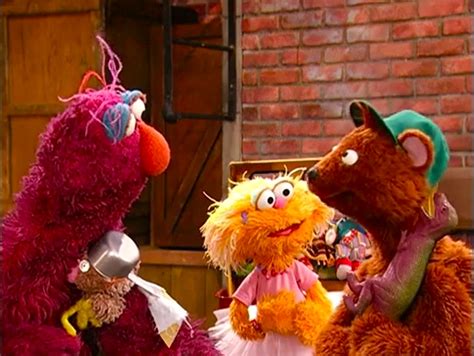 Sesame street episode 4121  The episode begins with a Grouch delivery man from P-UPS delivering a bouquet of stinky fish to Oscar