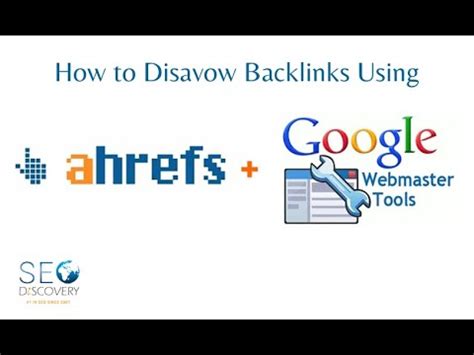 Setup disavow ahrefs  For example ‘books in film’
