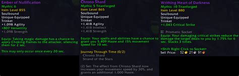 Shadowpriest trinkets  One to the strength of the tier set in Single Target and AoE, and one to the power of the Necrolord covenant legendary, Pallid Command