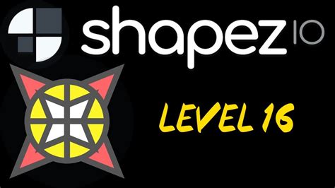 Shapez industries level 16  This "welcome to shapez industries here we have