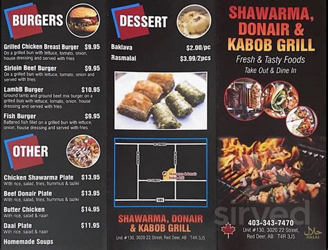 Shawarma delivery red deer  Browse the menu, view popular items, and track your order