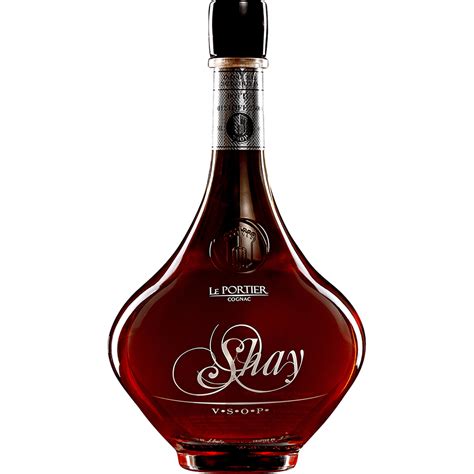 Shay vsop cognac  It is orange because it was aged in Limousin oak barrels, unlike Shay Le Portier, aged in French oak barrels