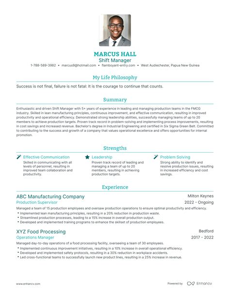 Shift manager resume examples  BLS also reported the following as median pay for similar occupations: Food preparation workers: $28,789 per year