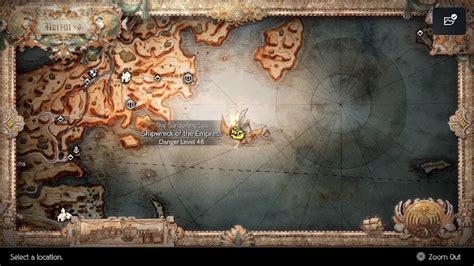 Shipwreck of the empress octopath 2  Shipwreck of the Empress is an optional dungeon that you find in the middle of the sea