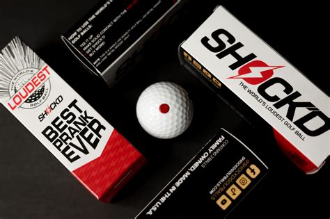 Shockd golf balls  Buy Now