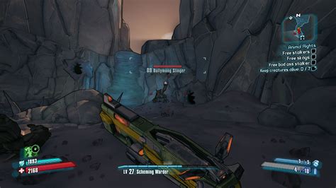 Shoot ferovore projectiles borderlands 2 A