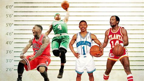 Shortest nba player dunk  Replying to @Goalcast Part 2 of 2: Muggsy Bogues is the shortest in NBA tory at only 5 ft 3