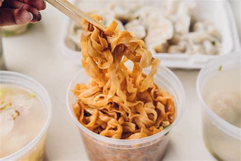 Shu jiao fu zhou flushing  It's literally just a plate of wheat noodles on top of peanut butter sauce and soy sauce and apparently they are amazing