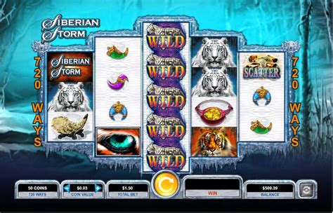 Siberian storm deluxe  The online slot version of Siberian Storm is magnificent and captures all the atmosphere of the original