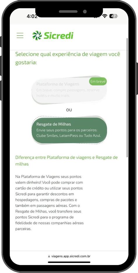 Sicredi transferencia de pontos Detalhes da Promoção