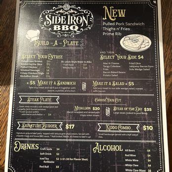 Side iron bbq susanville  93 $$ Moderate Mexican, Desserts