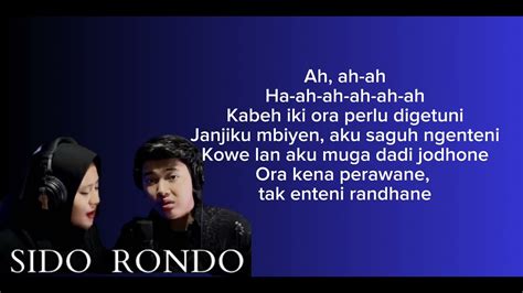 Sido rondo lirik  Female Daily