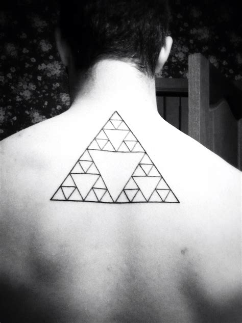 Sierpinski triangle tattoo append (T) else: #halving the size and then recalling this function size = int (size / 2