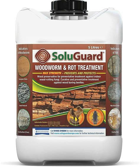 Sika woodworm killer  Sika Sikagard Universal 5 Star Wood Treatment - All In One Treatment For