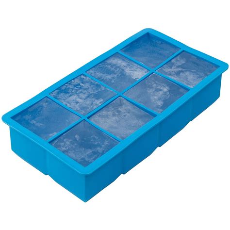 KSP Colour Splash Silicone Ice Cube Tray (Blue)