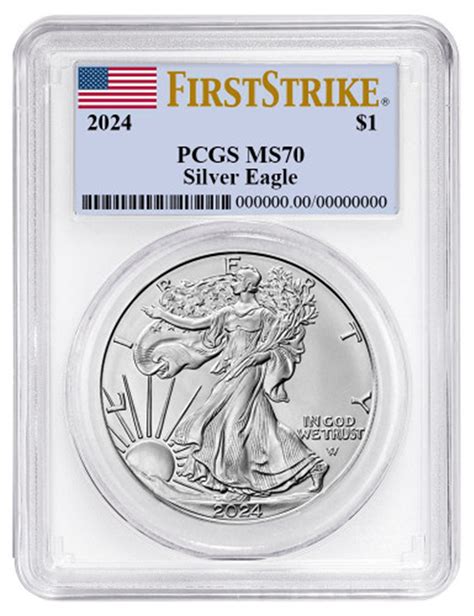 2024 Silver Eagles PCGS MS70 (Type 1, Last Day of Production)