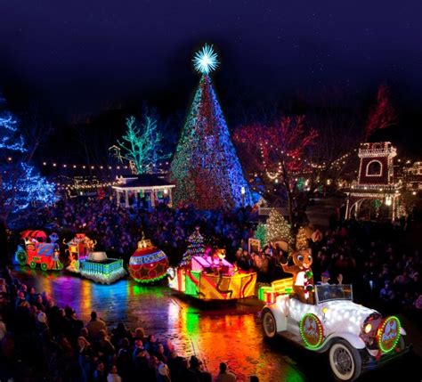 Silver dollar city christmas  2, 2022 /PRNewswire/ -- Bright lights line streets, buildings, pathways and trees during Silver Dollar City's An Old Time Christmas, running November 5 through December 30