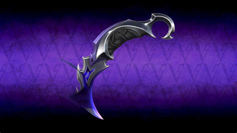 Silver laced karambit  It can also be dropped by Enderman Slayer minibosses