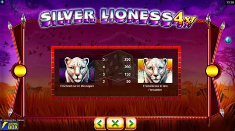 Silver lioness 4x play online Ulasan slot Silver Lioness 4x tanpa kode bonus kasino deposit