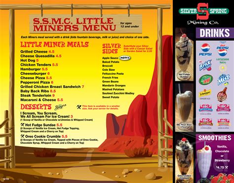 Silver spring mining company menu  Order online