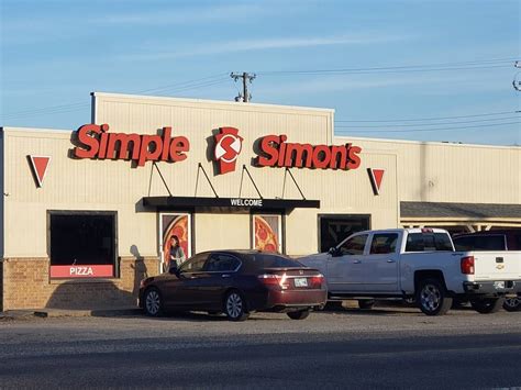 Simple simon's marietta oklahoma  Godfather's Pizza (Inside Biscuit Hill Valero) 12501 Valley View Rd, Shawnee, OK 74804, USA