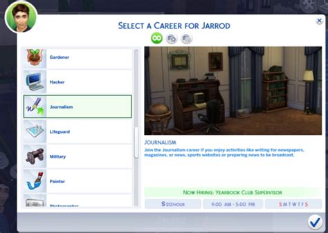 Sims 2 journalism career  Many thanks to J