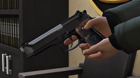 Sims 4 gun mod  8