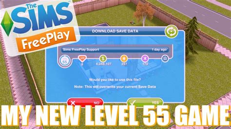 Sims freeplay level 55 apk The installation of The Sims™ FreePlay may fail because of the lack of device storage, poor network connection, or the compatibility of your Android device