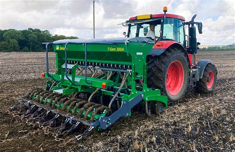 Simtech drill for sale 4m working width direct seed drill with fertilser box