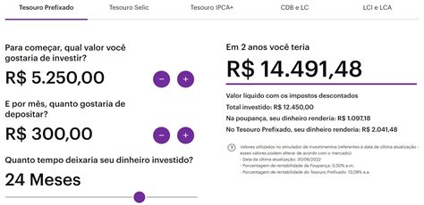Simulador nubank poupança  Sempre que a Selic passa de 8,5% ao ano, a poupança passa a ter um rendimento fixo de 0,5% ao mês