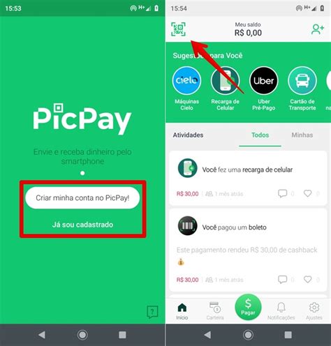 Simular boleto picpay  Abra o app do PicPay e acesse a aba "Carteira"