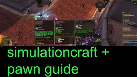 Simulationcraft addon  Copy/paste the text from the SimulationCraft addon
