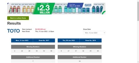 Sin toto result  7522 + 4208