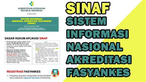 Sinaf fasyankes  Aplikasi Data Fasyankes Online berbasis web yang dapat diakses melalui browser dengan alamat Tujuan pengembangan aplikasi Data Fasyankes Online adalah bertujuan sebagai berikut: 1