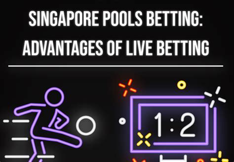 Singapore pools live betting schedule The exclusive provider of the betting game in Singapore is Singapore Pools