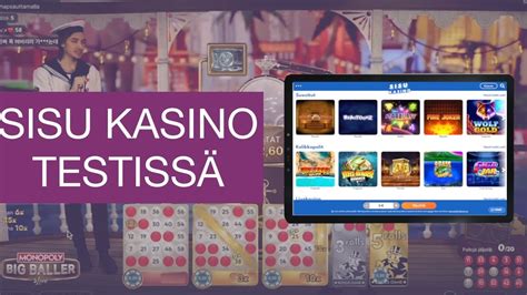 Sisu kasino kokemuksia  Toimii hyvin myös mobiililla