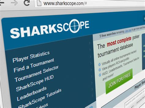 Sites like sharkscope com with 163 visits