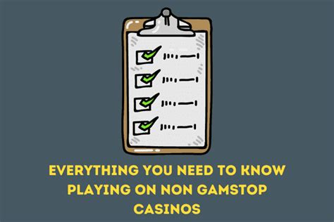 Sites not registered with gamstop  3