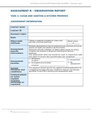 Sithkop009 assessment answers 1