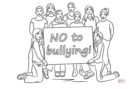 Sketsa poster bullying  Poster stop bullying dan slogan anti bullying bahasa Indonesia - Penulis Cilik